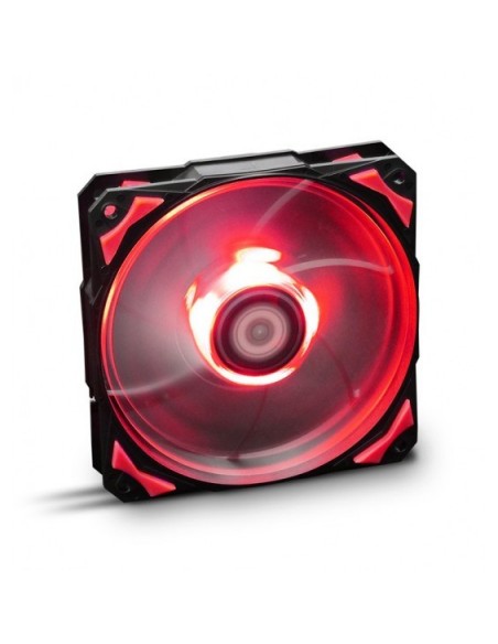 NOX VENTILADOR CAJA HUMMER HFAN LED ROJO 12X12