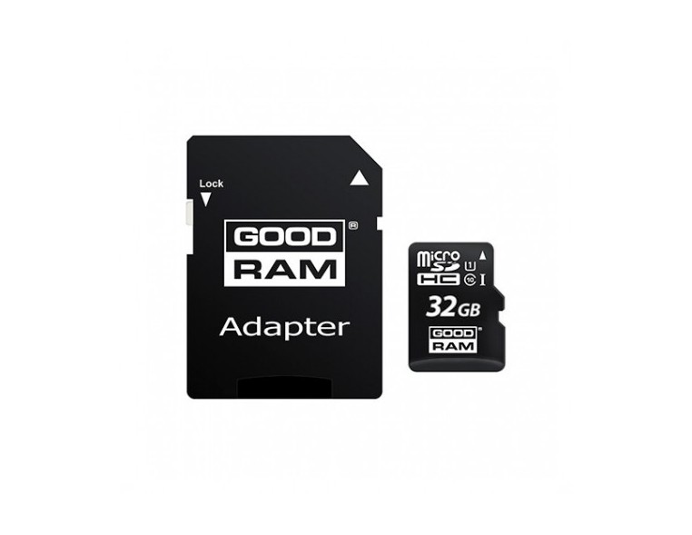 Memoria Micro SD 32 GB Goodram M1AA CL10 UHS-I Incluye Adaptador