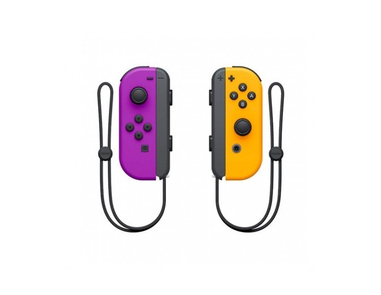 Gamepad Nintendo Switch Joy-Con Morado y Naranja
