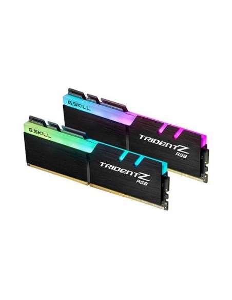 MODULO DDR4 32G 2X16G PC3200 G.SKILL TRIDENT Z RGB/CL14-14-14-34 1.35V F4-3200C14D-32GTZR