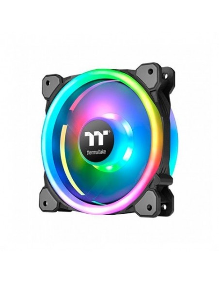 VENT 140X140 THERMALTAKE RIING TRIO 14 RGB TT 3UDS PACK 3 UNDS/VENT 140X140MM RGB/1400 RPM CL-F077-PL14SW-A