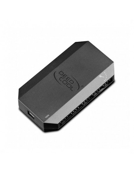 HUB 10 Ventiladores Deepcool FH-10 Negro