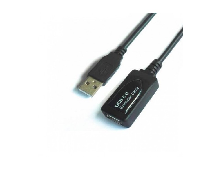 Cable Extensor USB(A)2.0 A USB(A) 2.0 Aisens 10M de Macho a Hembra