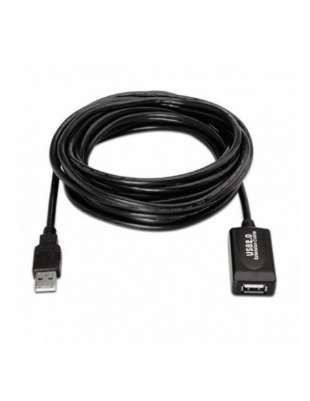 Cable Extensor USB(A)2.0 A USB(A) 2.0 Aisens 10M de Macho a Hembra