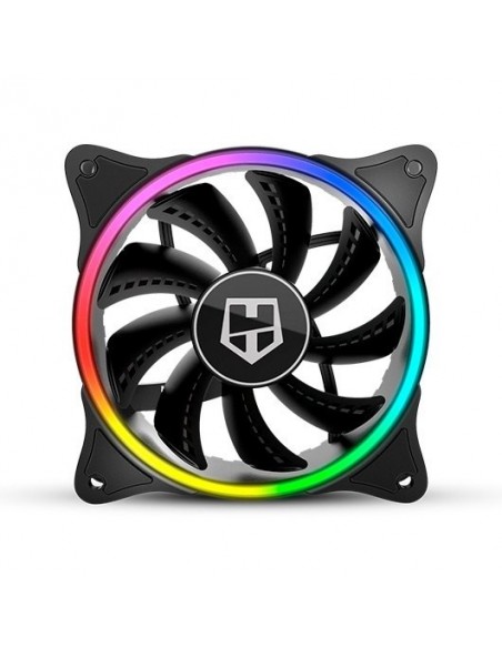 Ventilador Nox Hummer X-FAN A-RGB de Doble Anillo 120X120mm