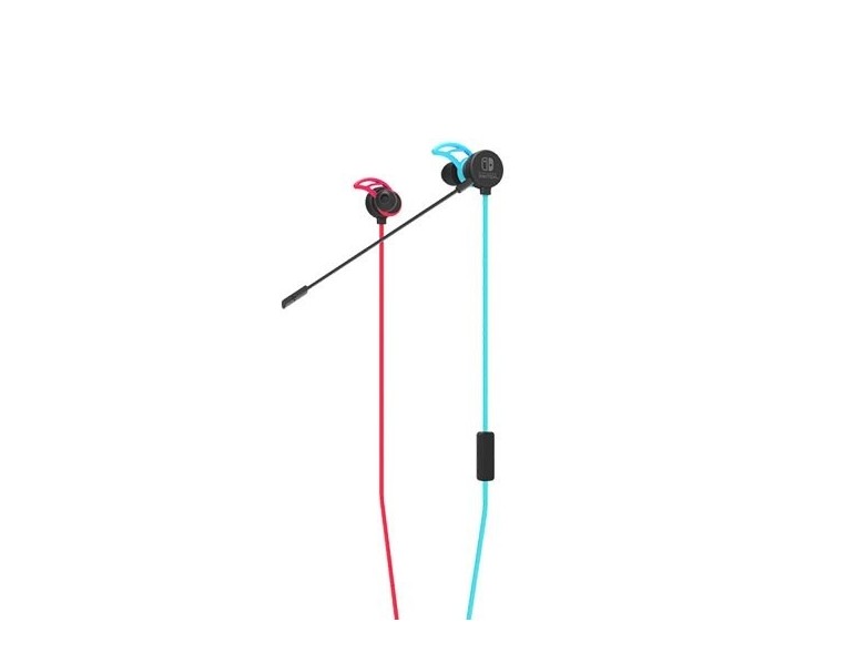 Auriculares Hori Neon para Nintendo Switch