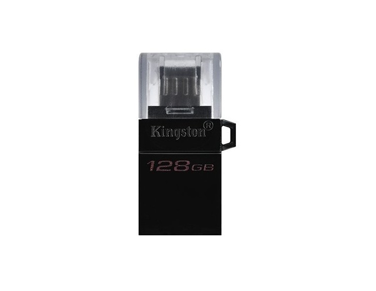 PENDRIVE 128GB USB3.2 KINGSTON DTDUO 3.0 G2 NEGR microUSB / USB 3.2 TIPO A / 128GB DTDUO3G2/128GB