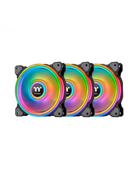 Ventilador Thermaltake Riing Quad 12 RGB TT Pack de 3 Unidades