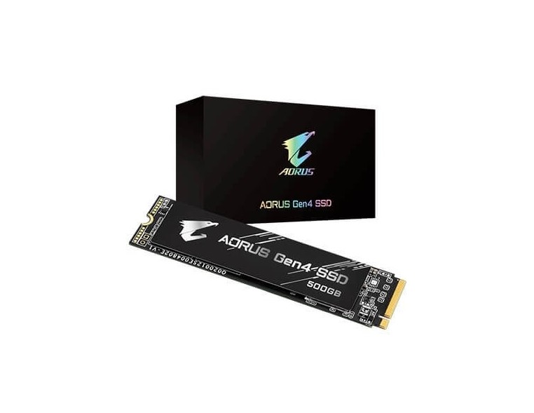 HD M2 SSD 500GB GIGABYTE AORUS M.2 PCIE 2280 LECTURA: 5000 MB/S - ESCRITURA: 2500 MB/S GP-AG4500G
