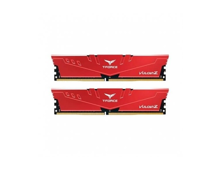 MODULO DDR4 32GB 2X16GB 3200MHz TEAMGROUP VULCAN Z ROJO/CL 16/1.35V TLZRD432G3200HC16FDC01