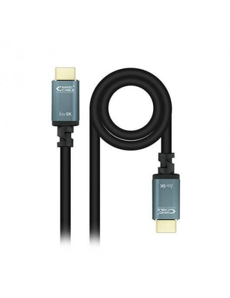 Alargador de Cable HDMI Macho A HDMI Macho Iris 8K Nanocable 2M