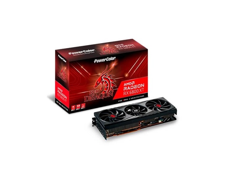 TARJETA GRÁFICA POWERCOLOR RX 6800XT 16GB GDDR6 RED DRAGON
