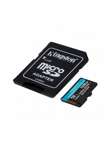Tarjeta Micro SDXC 128GB Kingston Canvas GO UHS-I CL10