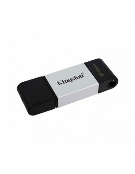 Memoria USB 32GB USB-C 3.2 Kingston DT80 Plata