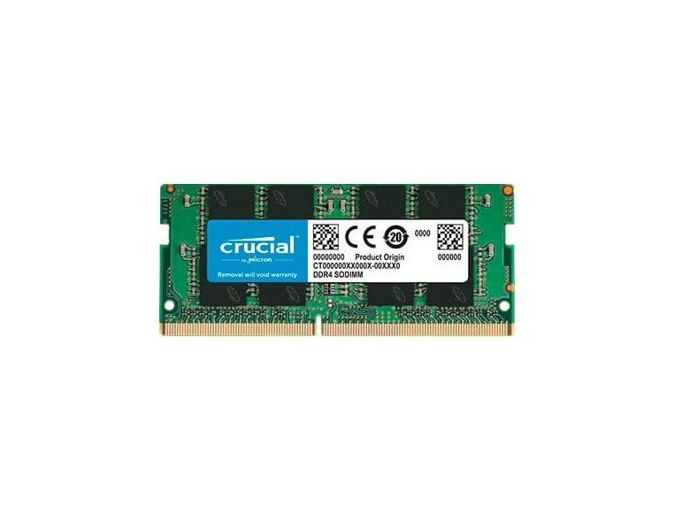 MODULO MEMORIA RAM S/O DDR4 8GB 3200MHz CRUCIAL