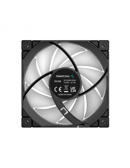 Ventilador Deepcool FC120 A-RGB Pack 3 Negro