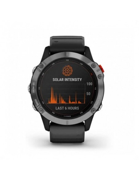 Smartwatch Garmin GPS Fenix 6 Solar Plata