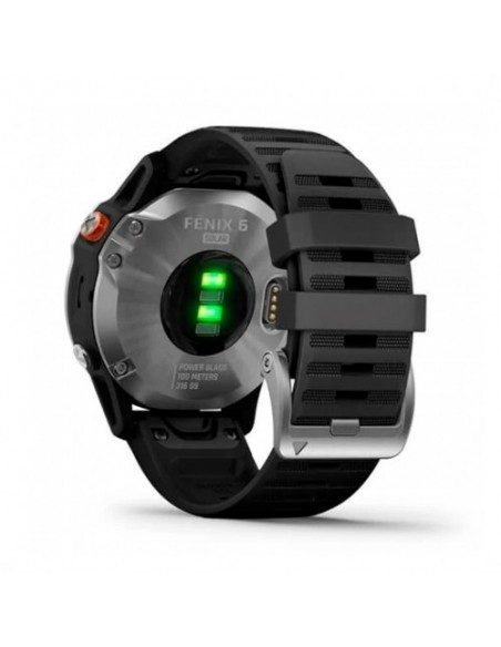 Smartwatch Garmin GPS Fenix 6 Solar Plata