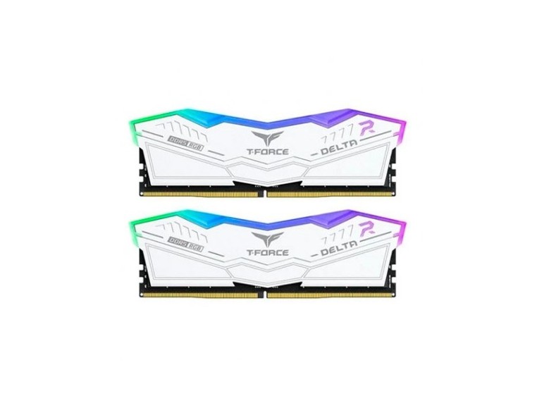 Memoria RAM DDR5 32GB 6800MHz Teamgroup Delta R White RGB