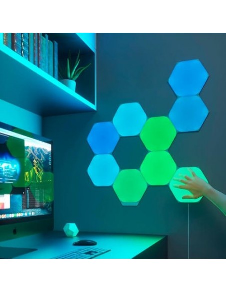 Comprar Panel LED Nanoleaf Shapes Hexagons Starter KIT 9PK
