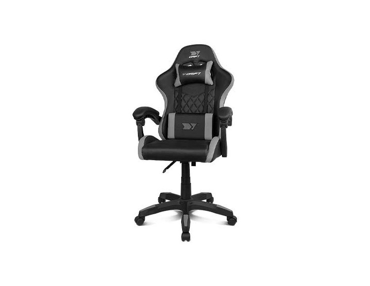 Silla Gaming Drift DR35 Negro y Gris