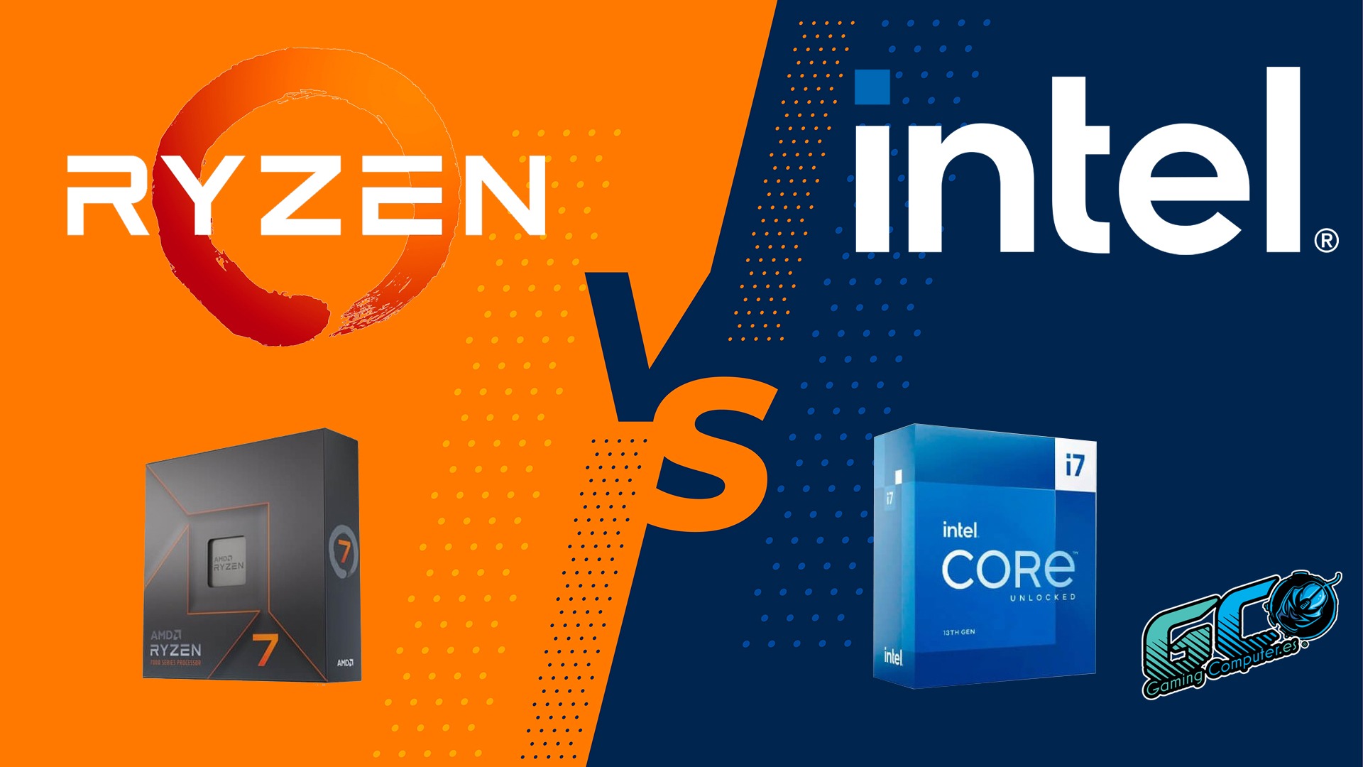 ¿Cuál es mejor procesador Ryzen 7000 o Intel 13ª Gen?
